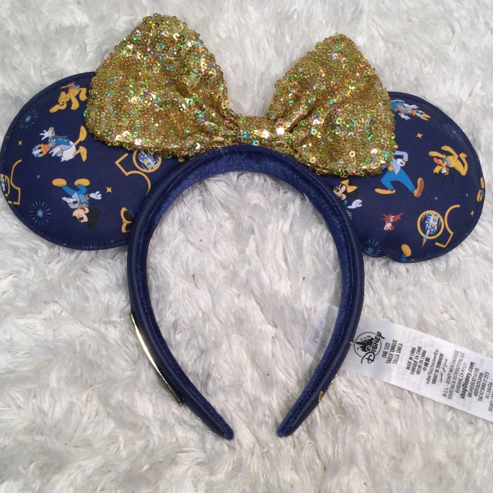 WDW 50th Anniversary Loungefly Ears